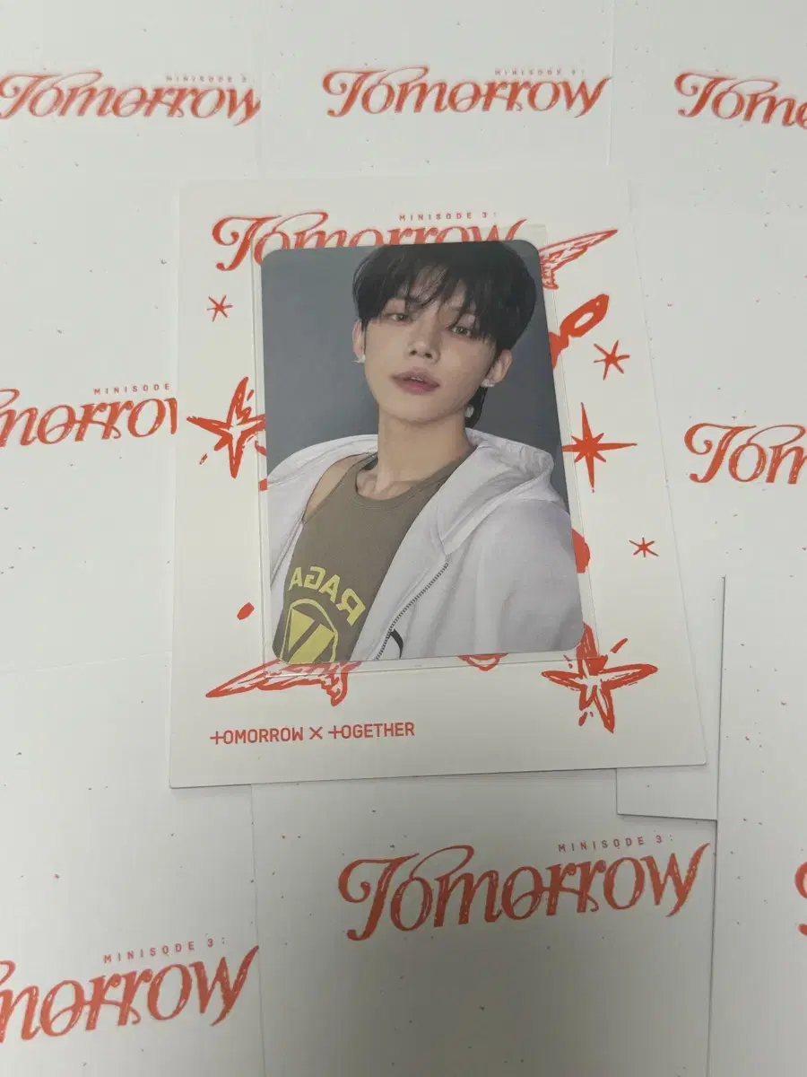 (Source) txt txt tomorrow weverse album b yeonjun photocard wts sell