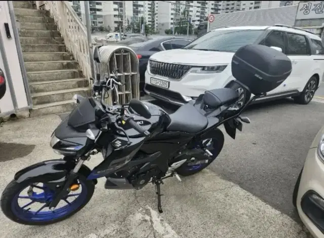 스즈키 gsx s 125 탑박스,브라켓