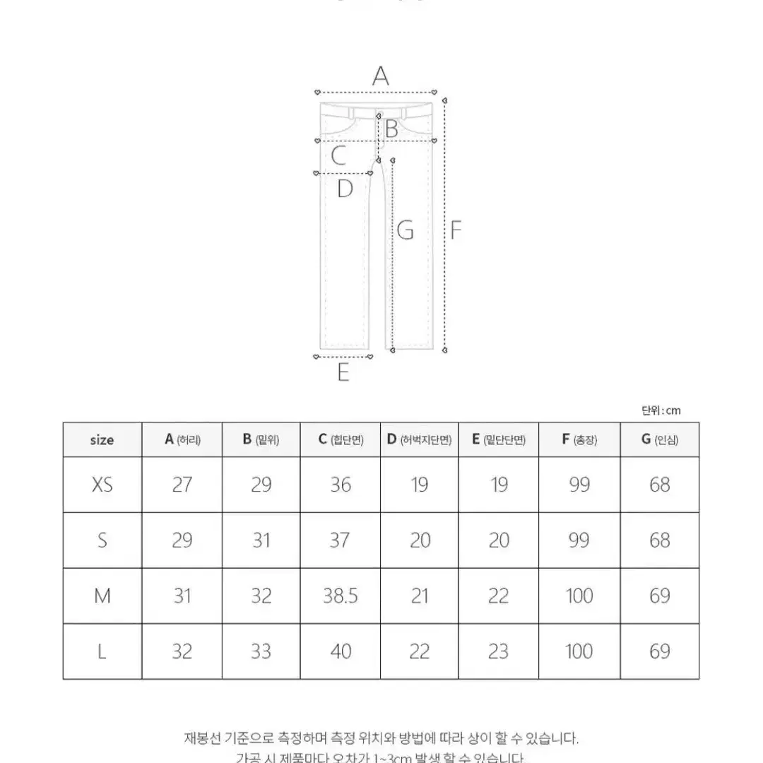 에이블리 하이웨스트 청바지