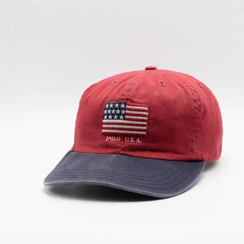 POLO FLAG TWO TONE  HAT [USA MADE]