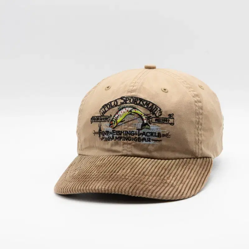 POLO SPORTSMAN FISHING CORDUROY BRIM HAT