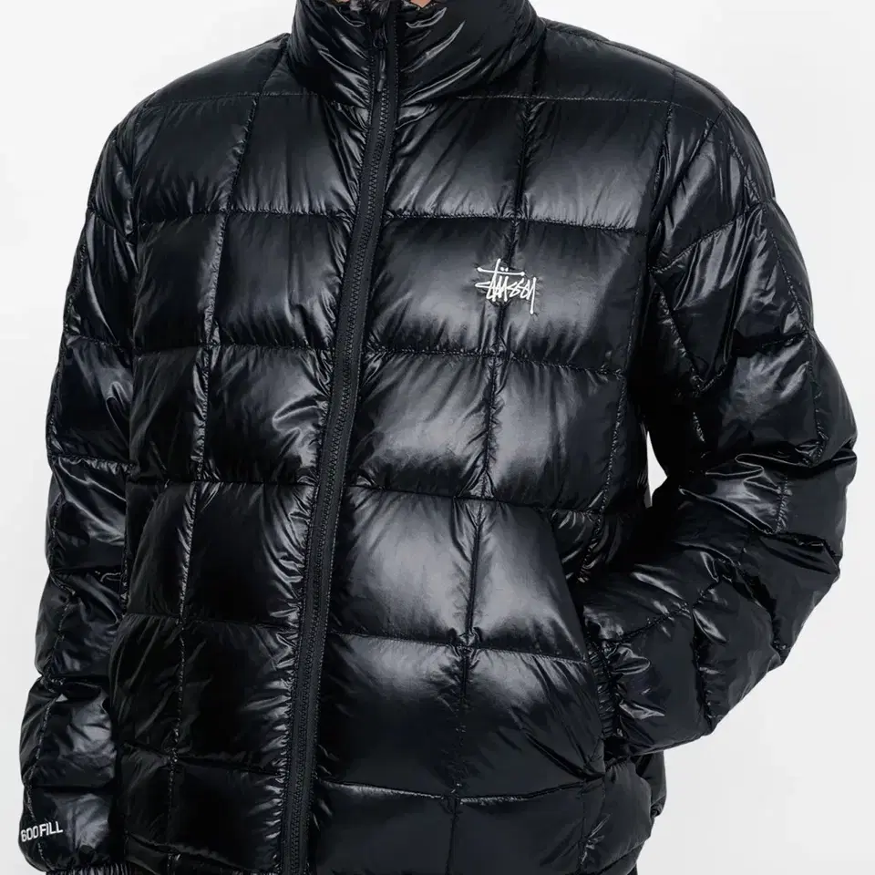 (L)Stussy Midweight Puffer Black