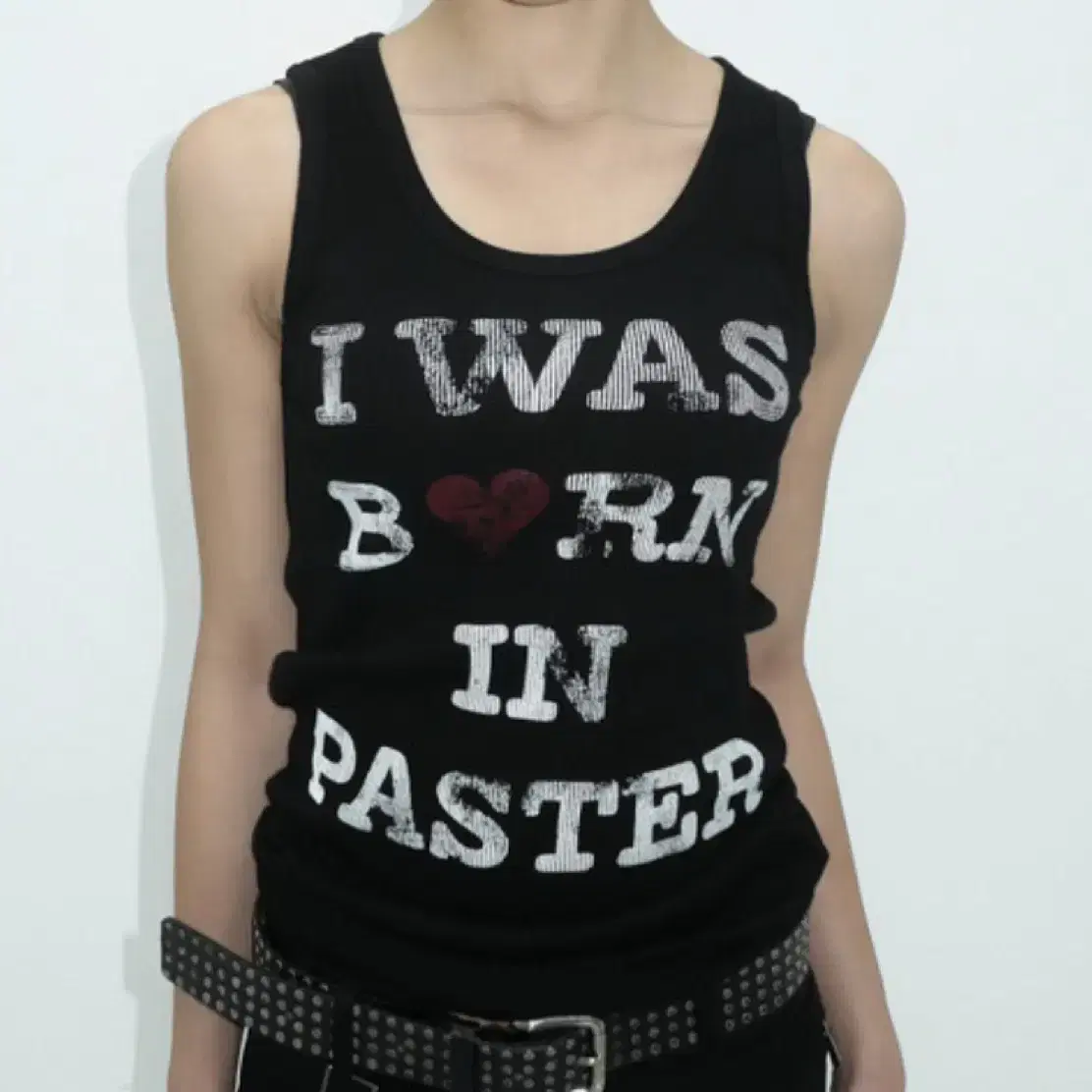 pasterstudios I was born in sleeveless