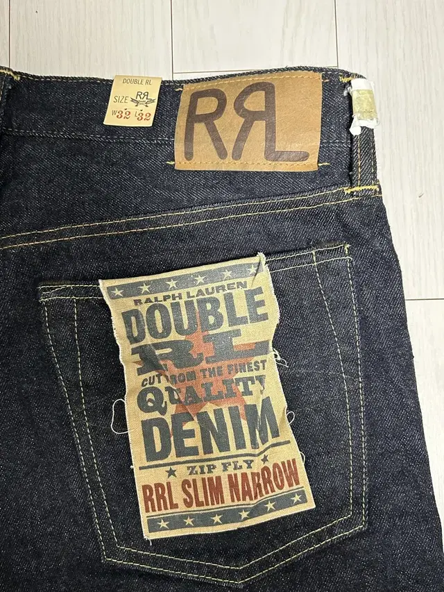 RRL 더블알엘 셀비지 청바지