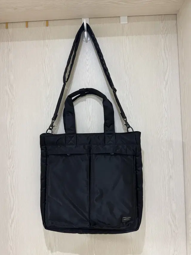 요시다 포터 Tanker 2Way Tote Bag Black