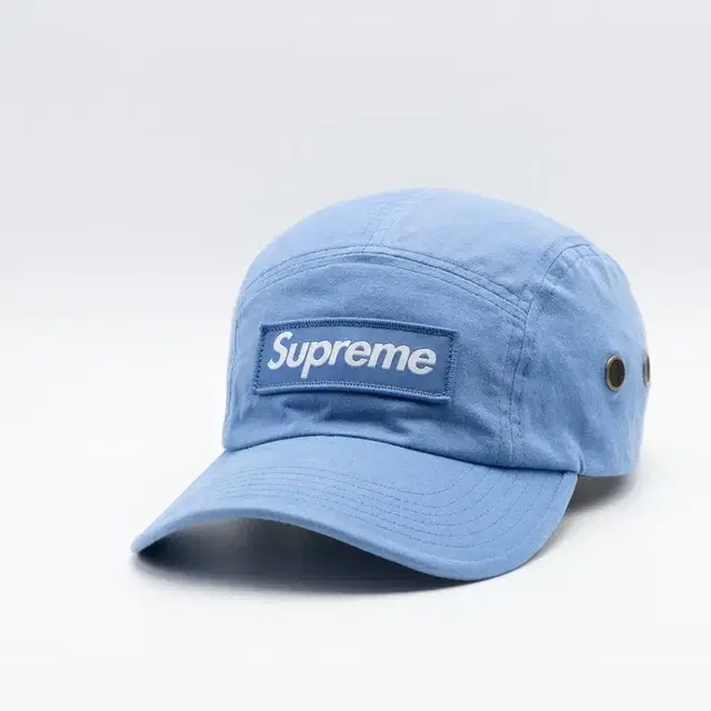 SUPREME MILITARY CAMP CAP BLUE 22SS