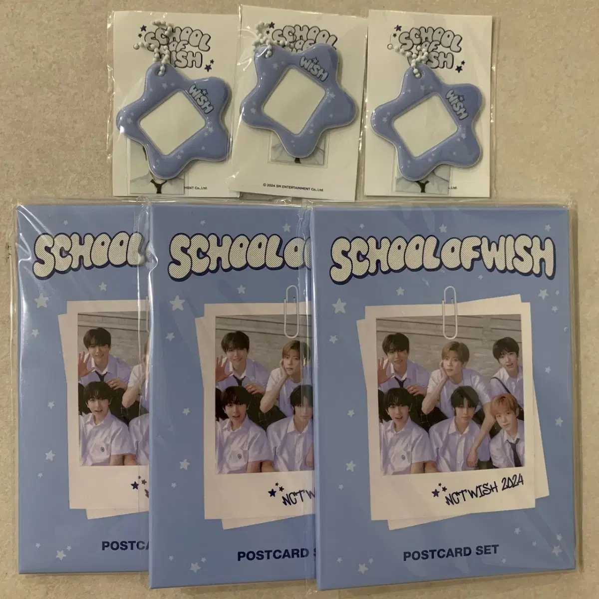 NCT wish School of Wishes keyring postcard sion riku Sakuya Uushi