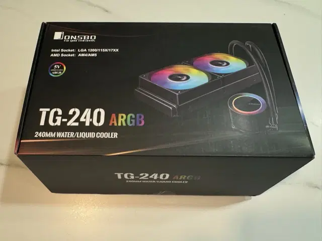 [존스보] TG240 ARGB (WHITE) [CPU쿨러]