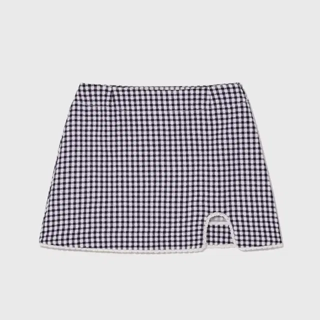 글로니 U BABY GINGHAM SKIRT (NAVY) small