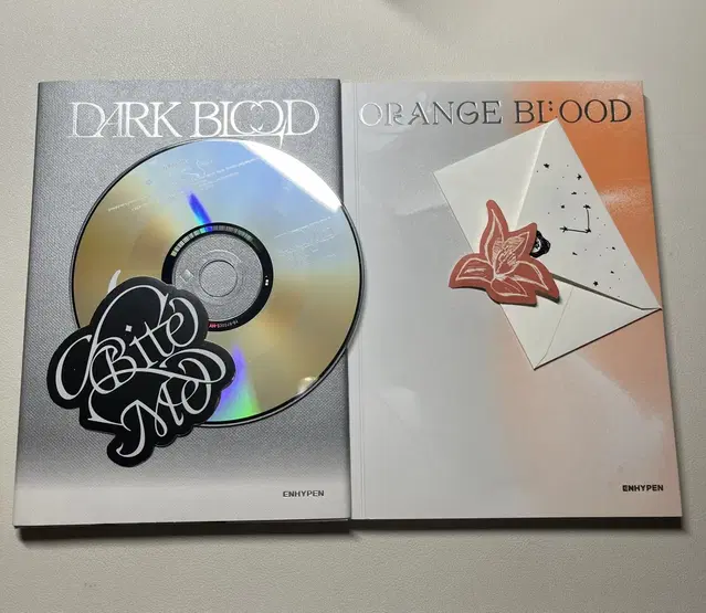 엔하이픈 dark blood , orange blood 앨범 무료 나눔