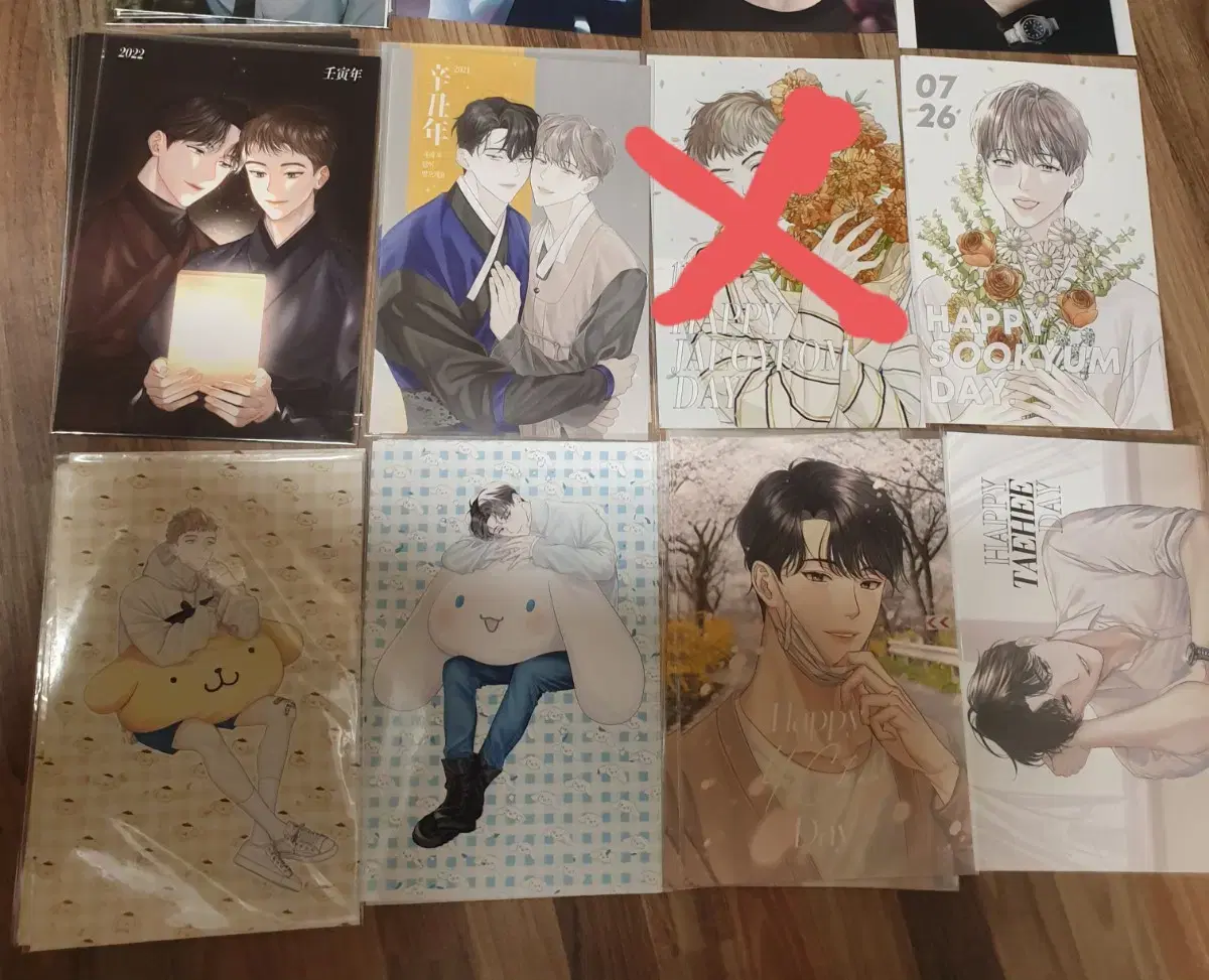 1st BL Pvak Printing Box Honbul Poko Heat Chim, etc. 37 sheets sell WTS