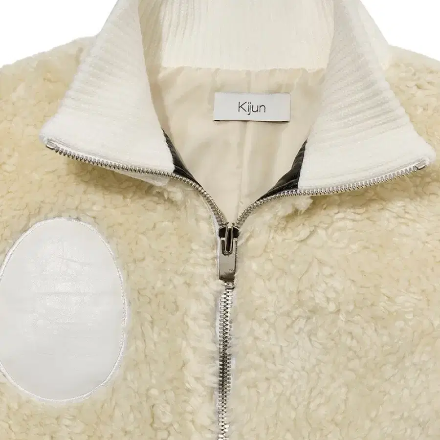 kijun 기준 퍼 크롭 자켓 fur crop jacket