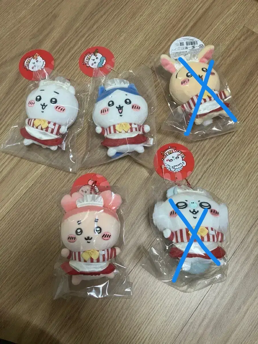 Chiikawa Restaurant Mascot Hachiware Usagi Kurimanju Kani