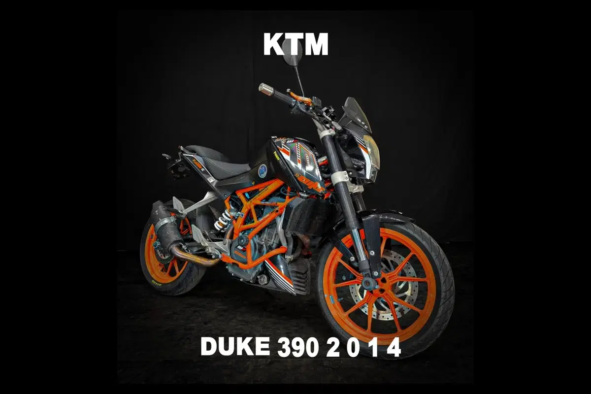 KTM 듀크390 14년식 서울부산오토바이경주포항김천광주울산대구김해경기