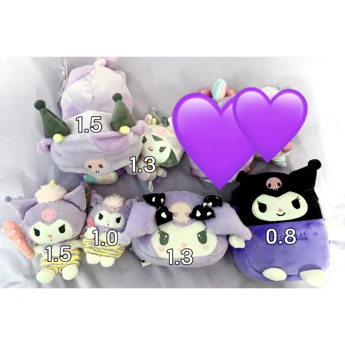 (Free Shipping Event) Sanrio Kuromi 2021 Mme Sotiri unicon Goblin