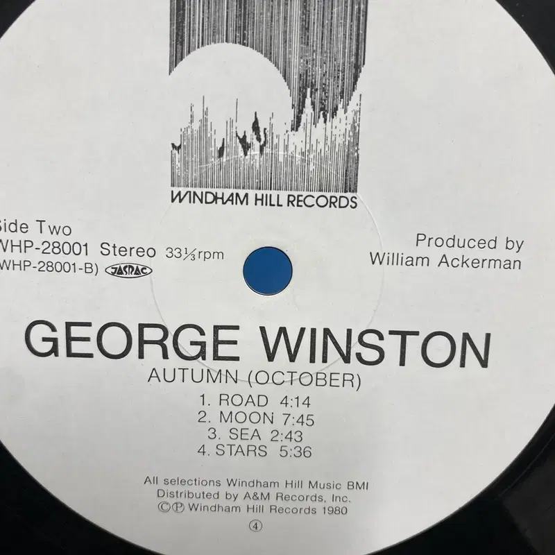 GEORGE WINSTON AUTUMN LP / AA5306