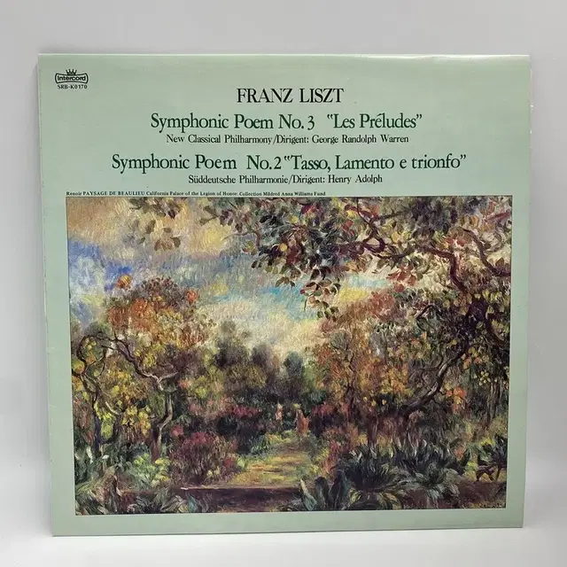 FRANZ LISZT  LP / AA5341