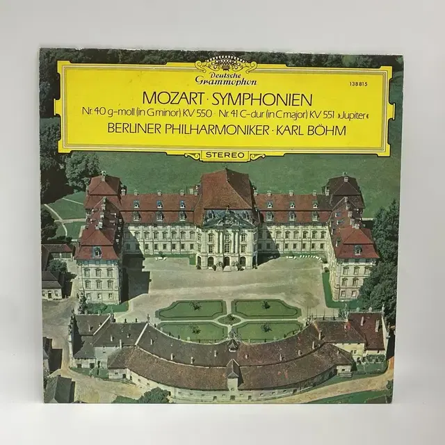 MOZART SYMPHONIEN LP / AA5343.