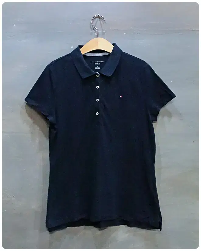 [L] Tommy Hilfiger Classic Fit Logo Vahn Short-Sleeved PK Shirt