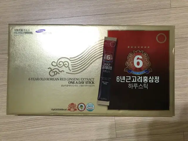 6년근 고려홍삼정 하루스틱 15g 28포입_태웅식품