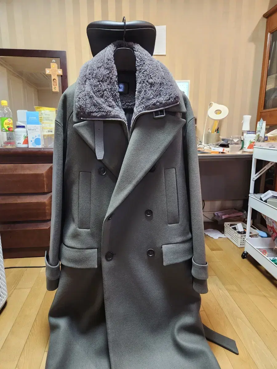 Junge 22FW Mustang coat gray size 50