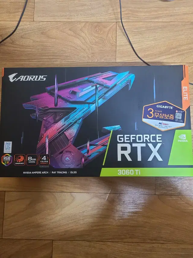 기가바이트rtx3060ti 어로스