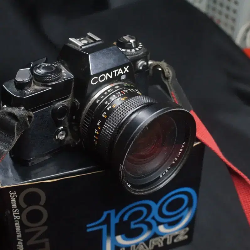 contax 139Q(quartz)와 렌즈