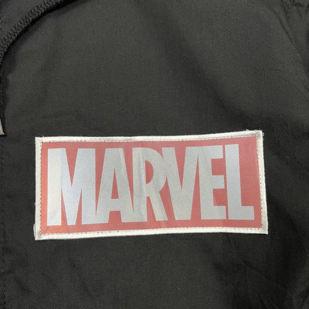 마블 MARVEL 남성 후드 하프코트