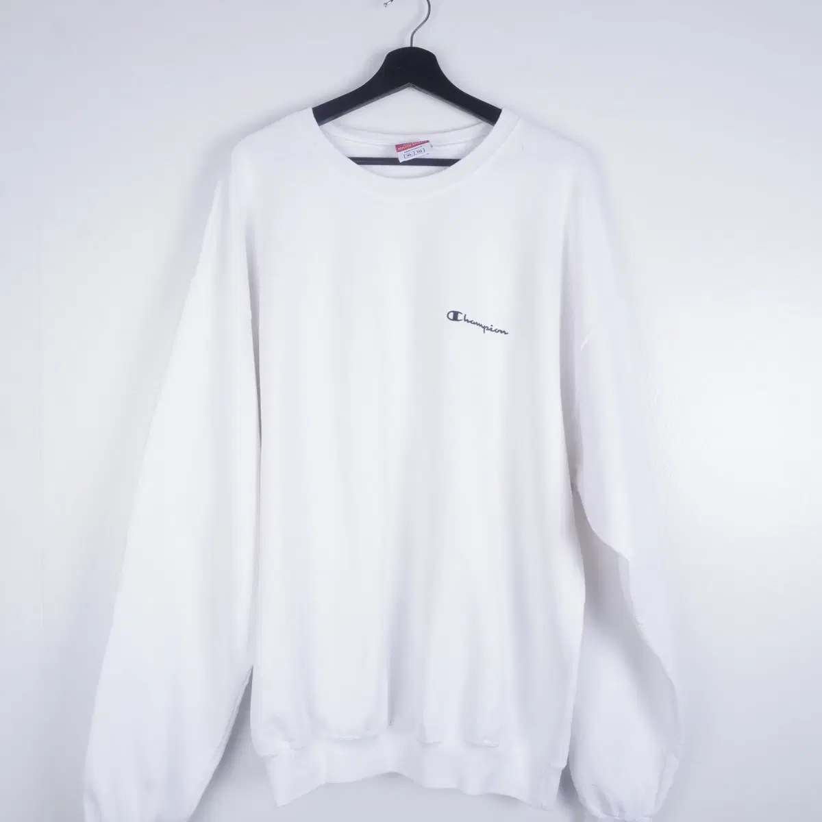 Champion Basic Logo White Plain Over Round Top VIA2502