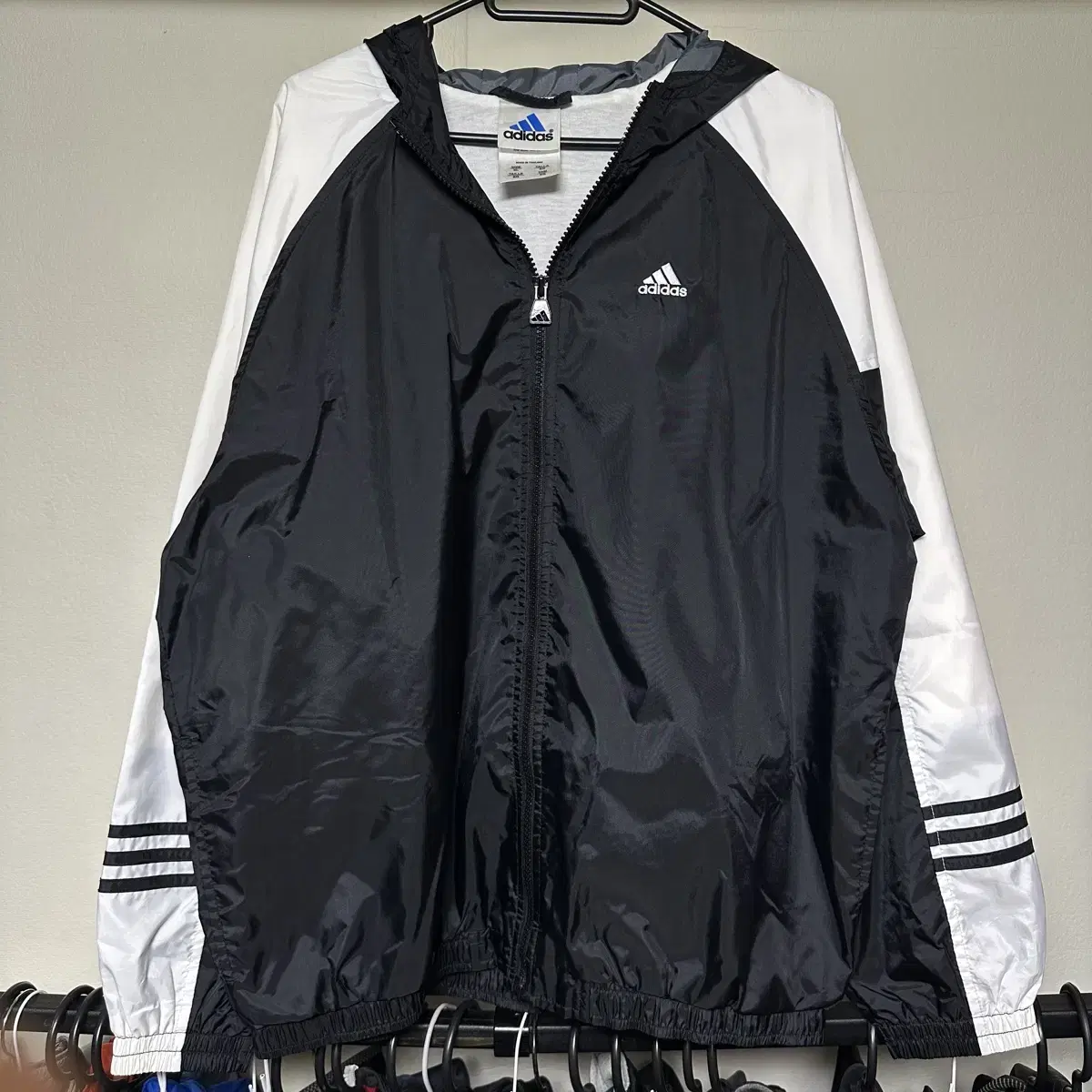 Adidas Orca Big Logo Hooded Windbreaker