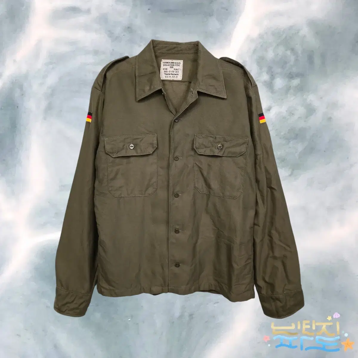 [100] Original German Army East German Field Jacket