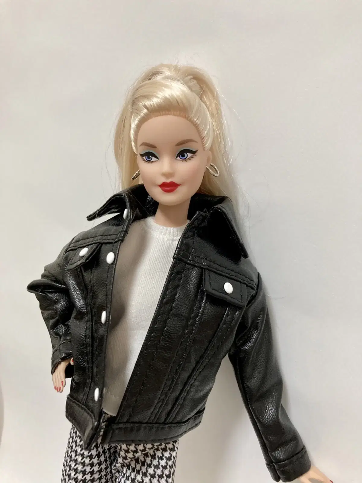 High quality doll leather jacket