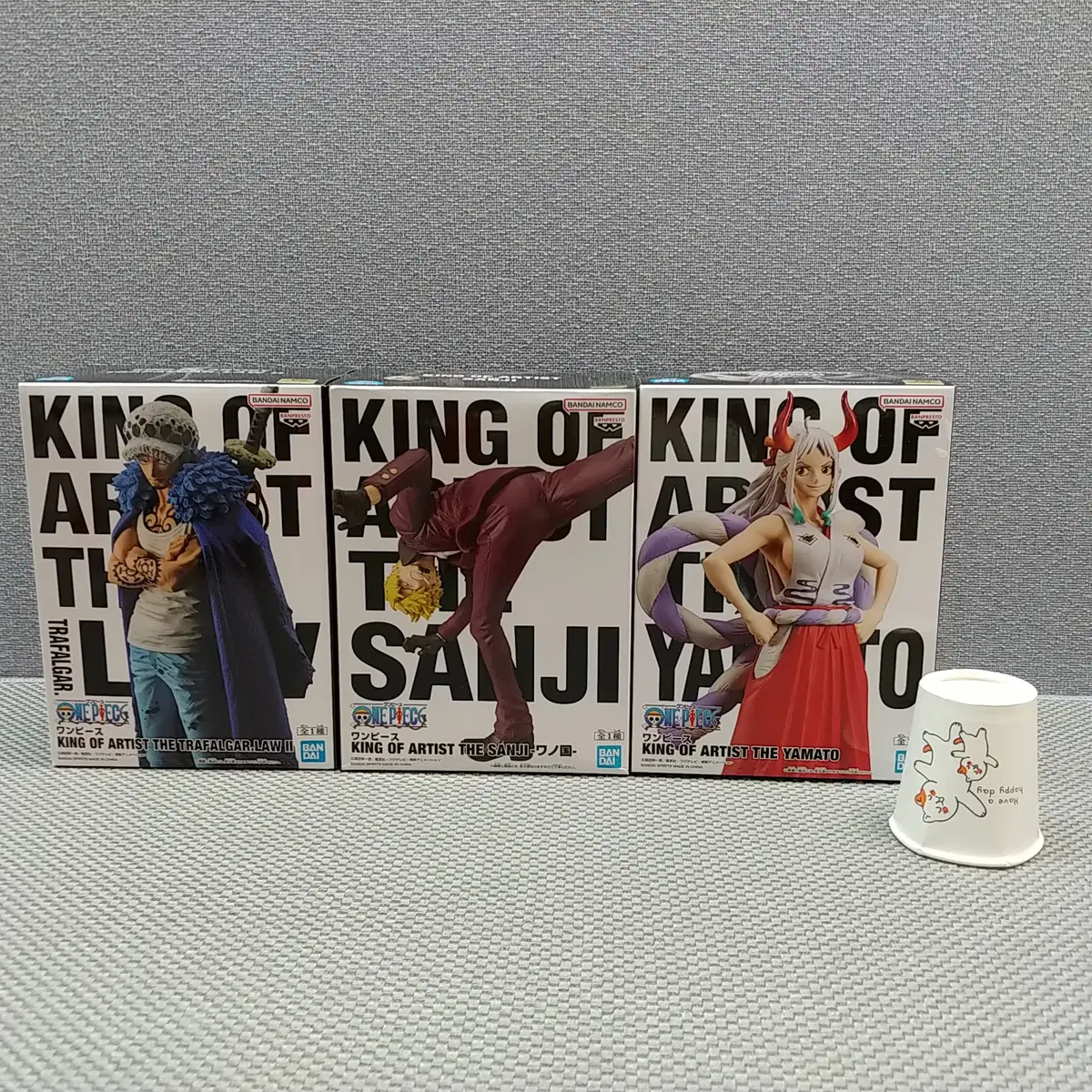 Sujeong Vahn Presto ONEPIECE King of Artists 3-Piece Set Figures