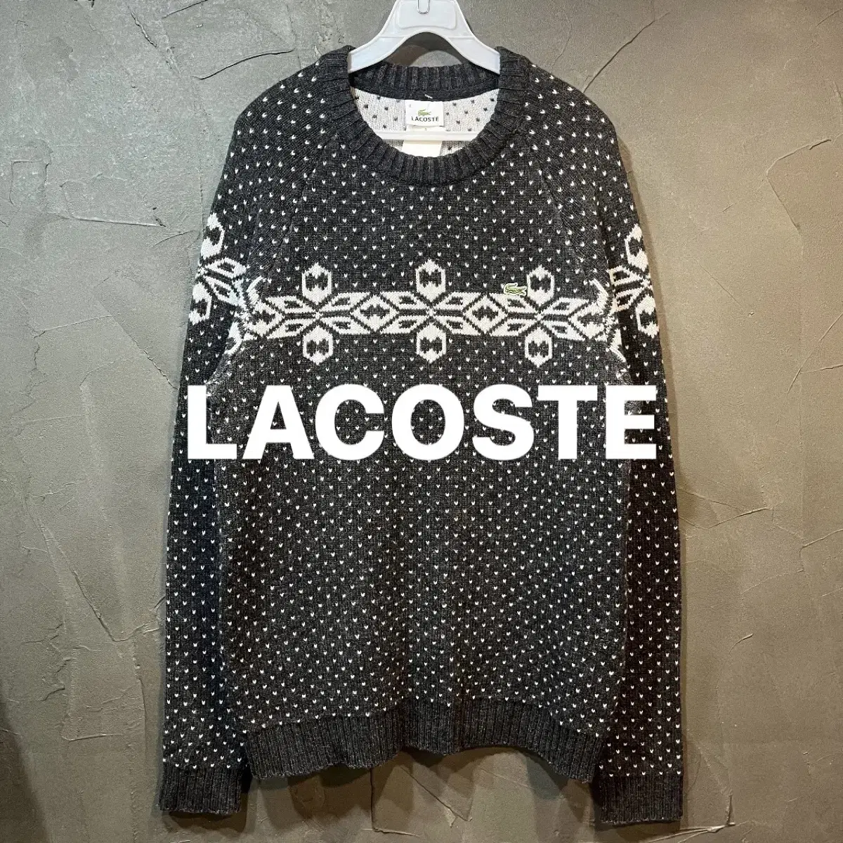 [4] LACOSTE 라코스테 니트