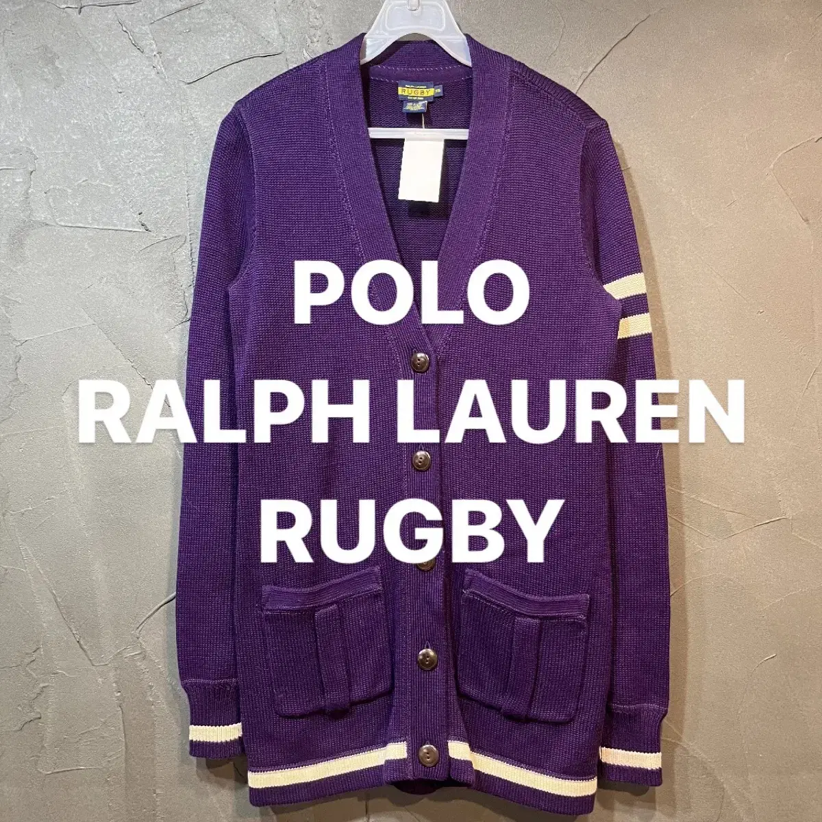 [XS] POLO 폴로 랄프로렌 RUGBY 가디건