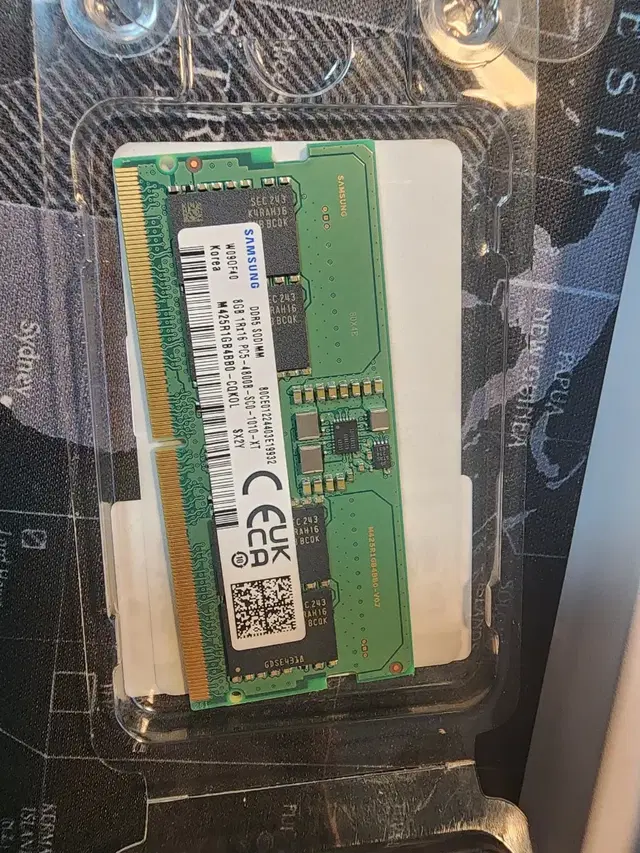 노트북 램 DDR5 8기가 x2