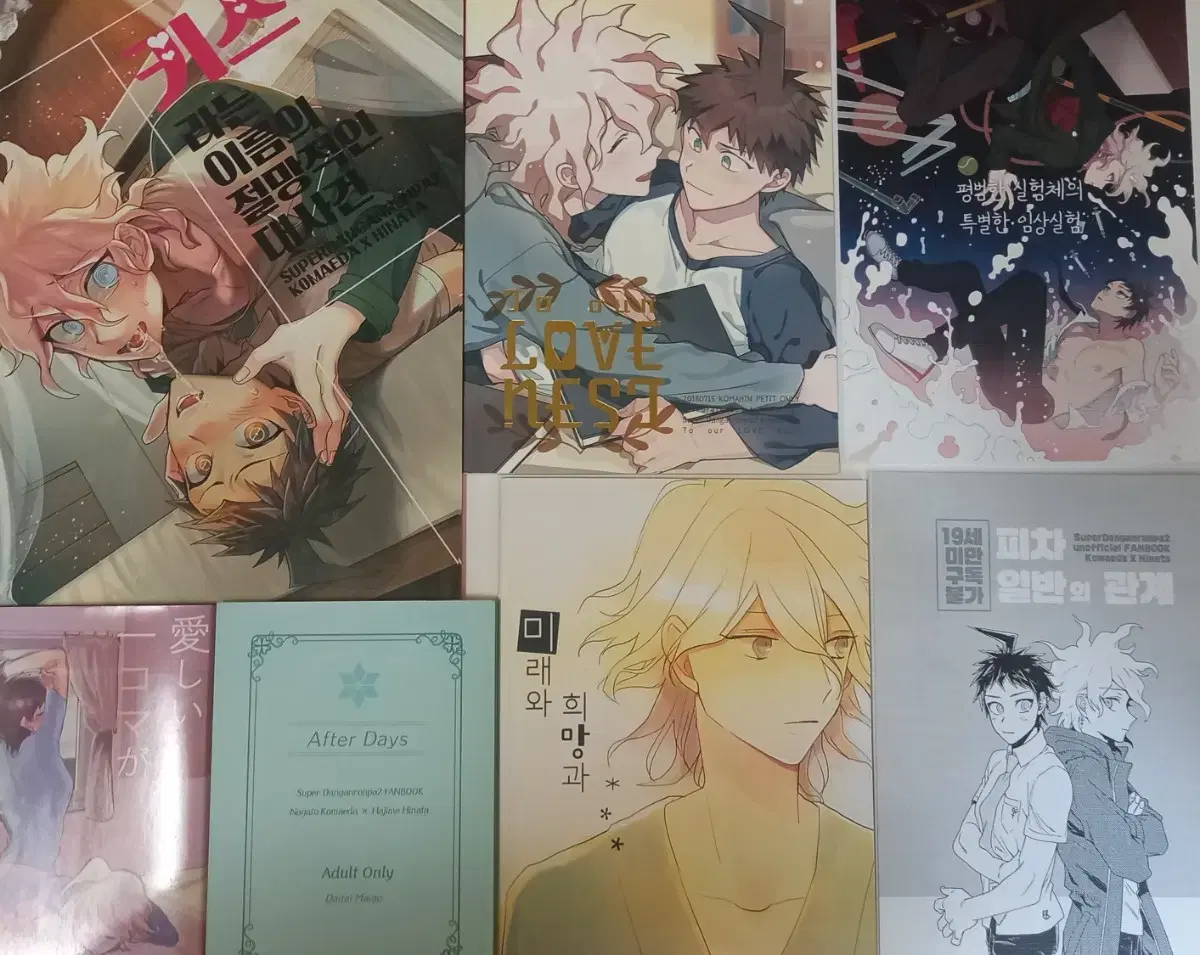 Coma Hina-centric fanzine, zuei novel, bulk, sell, Danganronpa