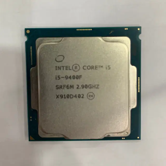 인텔 i5-9400F CPU 컴퓨터 부품 상태좋음