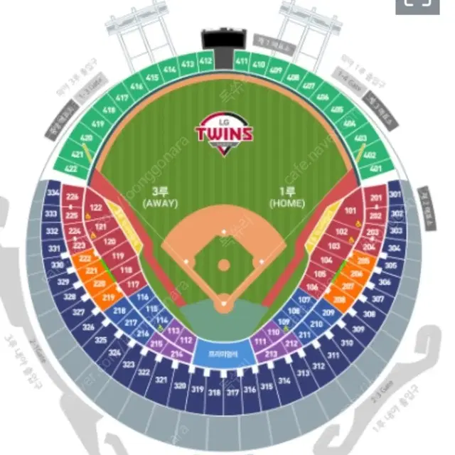 9월25일(수요일)  LG&한화 3루 네이비석 321블럭 19열 2장양도