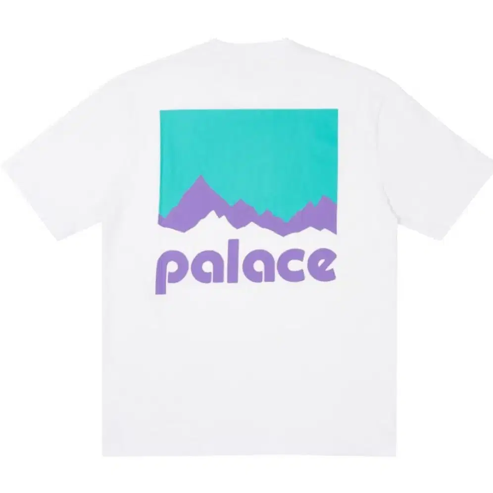 [XL] PALACE 팔라스 x 버그하우스 티셔츠 화이트