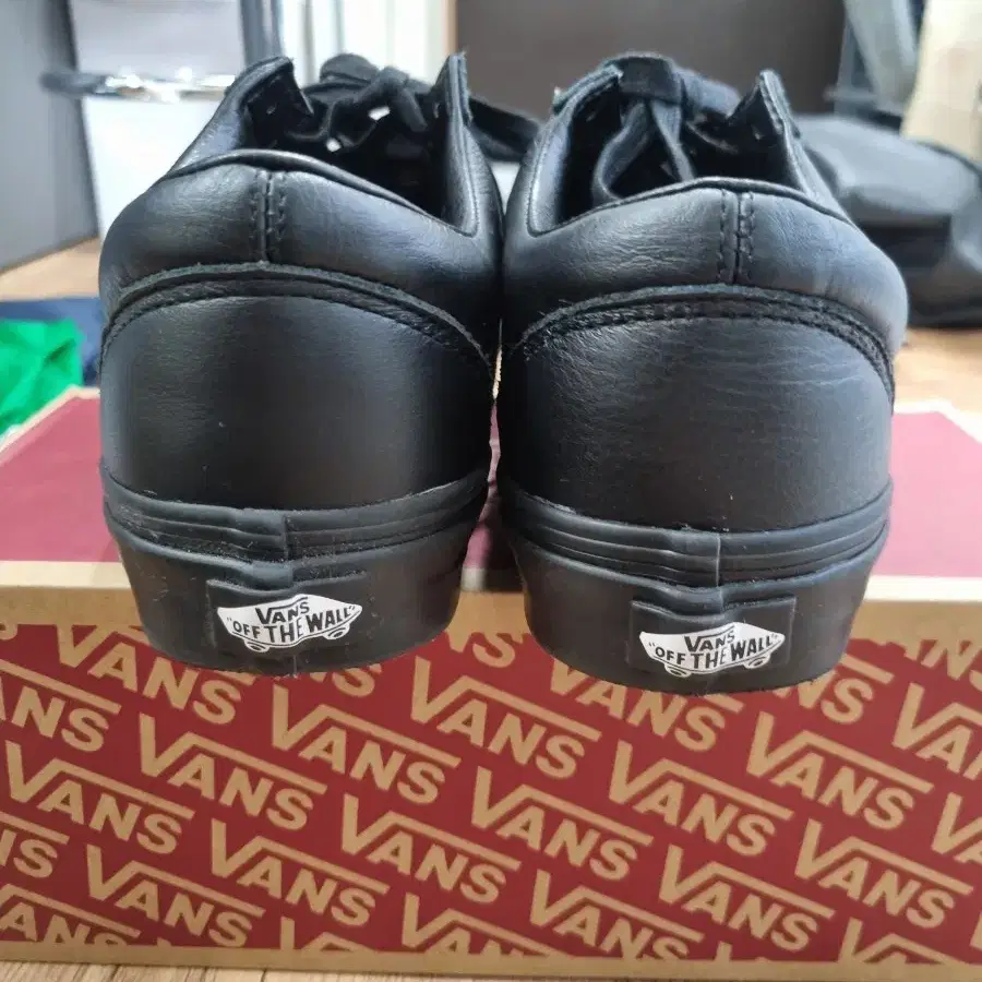 (260)반스 VANS 올드스쿨 레더 블랙