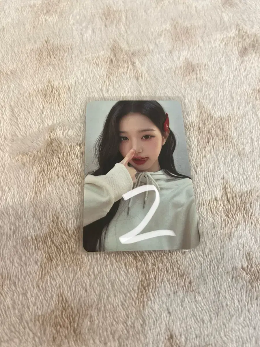 Ive Fromquin wonyoung photocard