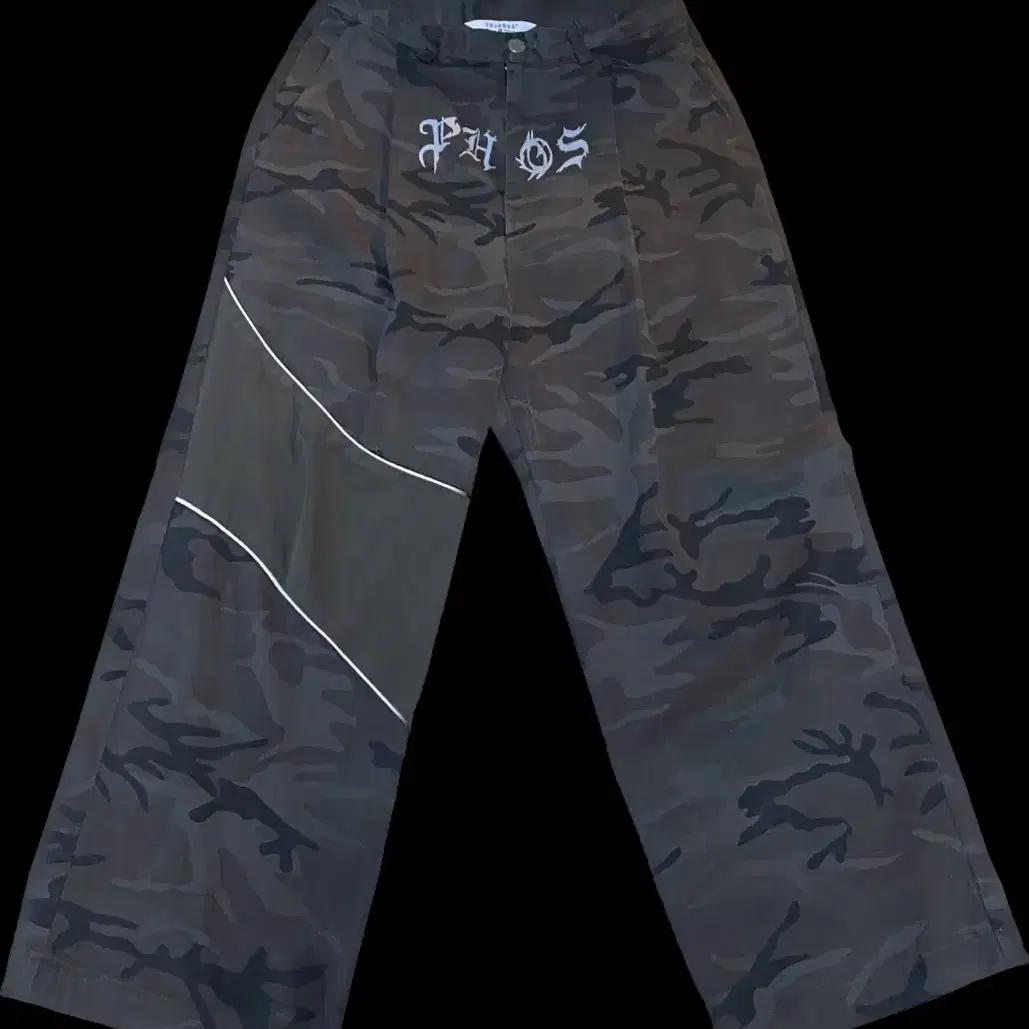 포스333 Chillin Tucked Pants/Camo size m