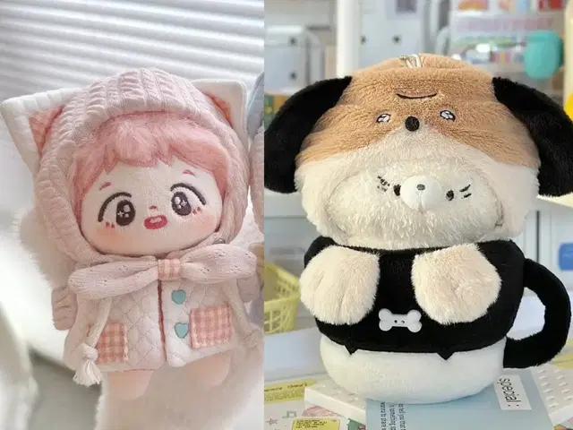 10cm 인형옷 베이비 홈웨어 캣츠 옷장 미니카페 10깅옷 솜인덕장터