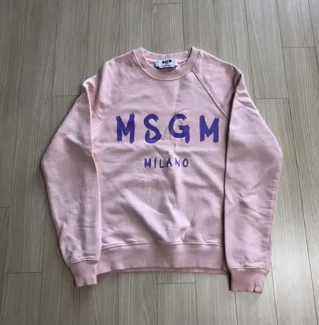 정품 msgm 여성 맨투맨