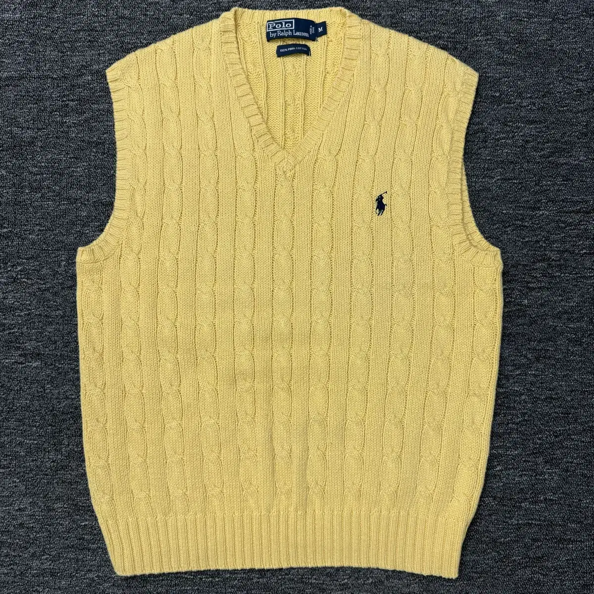 Polo Ralph Lauren V-neck knit vest M