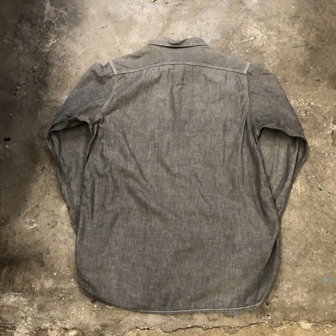 Joe McCoy Chambray shirt Japan made