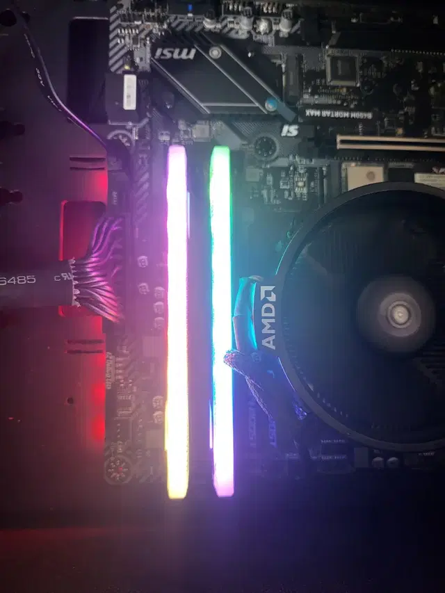 rgb 메모리 ddr4 8g x 2 16g