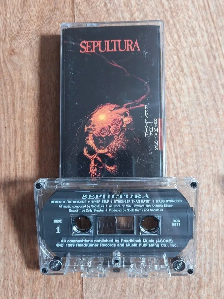 sepultura 세풀투라 수입 카세트테이프