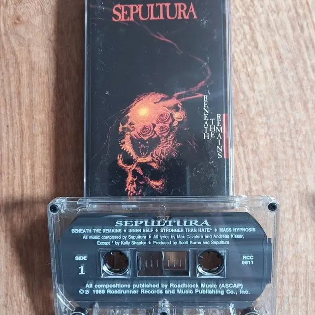 sepultura 세풀투라 수입 카세트테이프